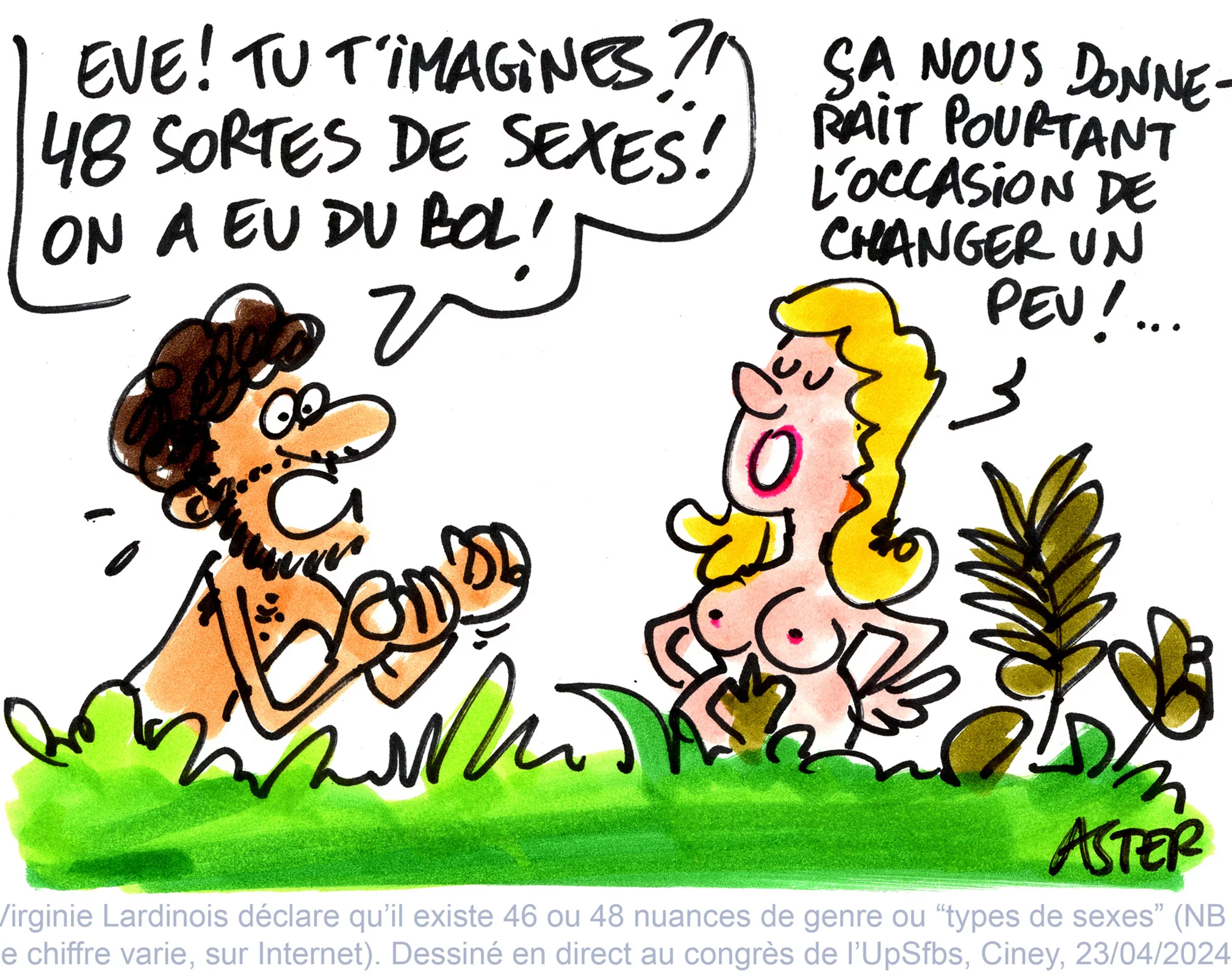 Caricature humoristique dessinée en direct pour rythmer un temps fort institutionnel