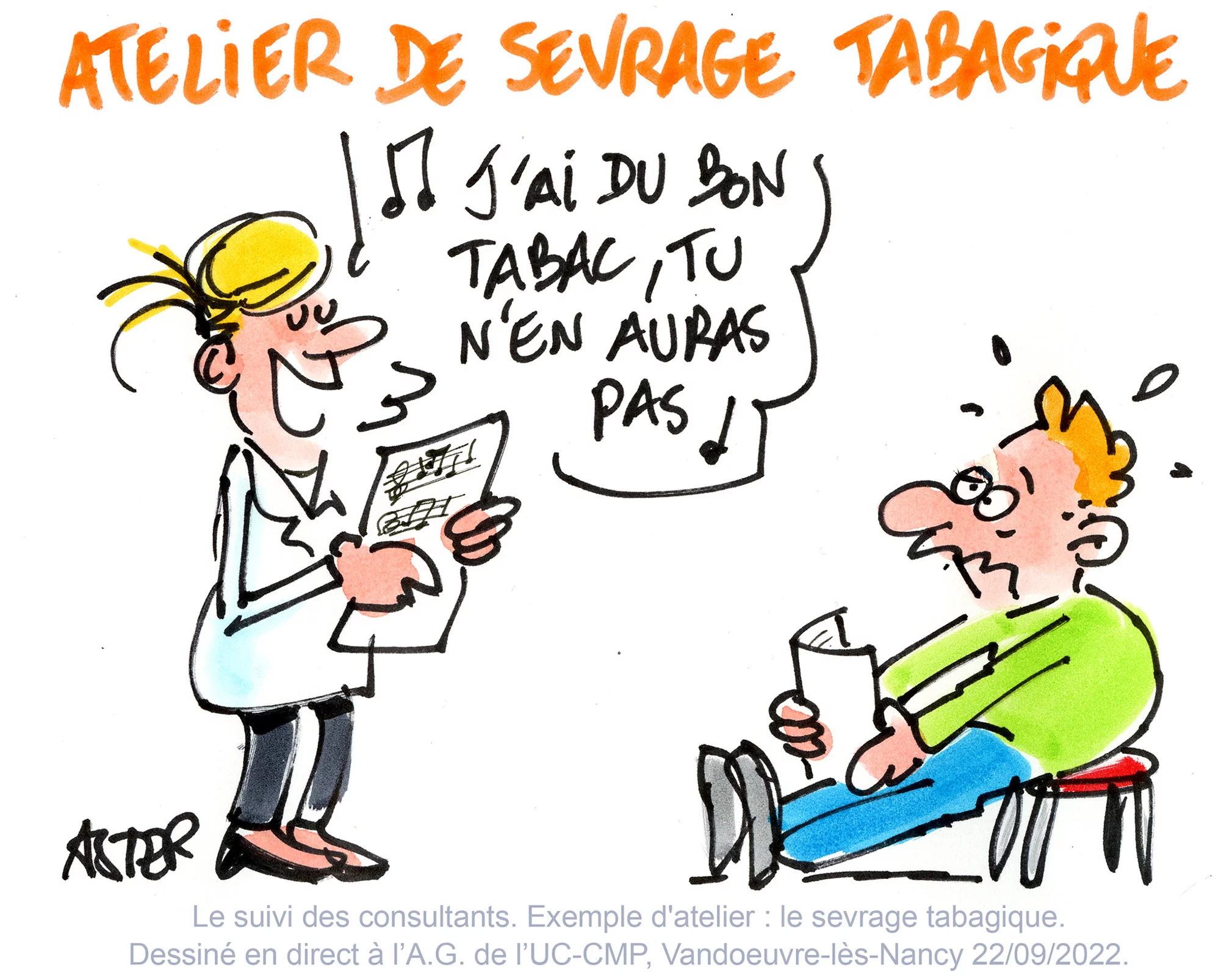 Dessin sur le vif pour dynamiser une réunion de travail