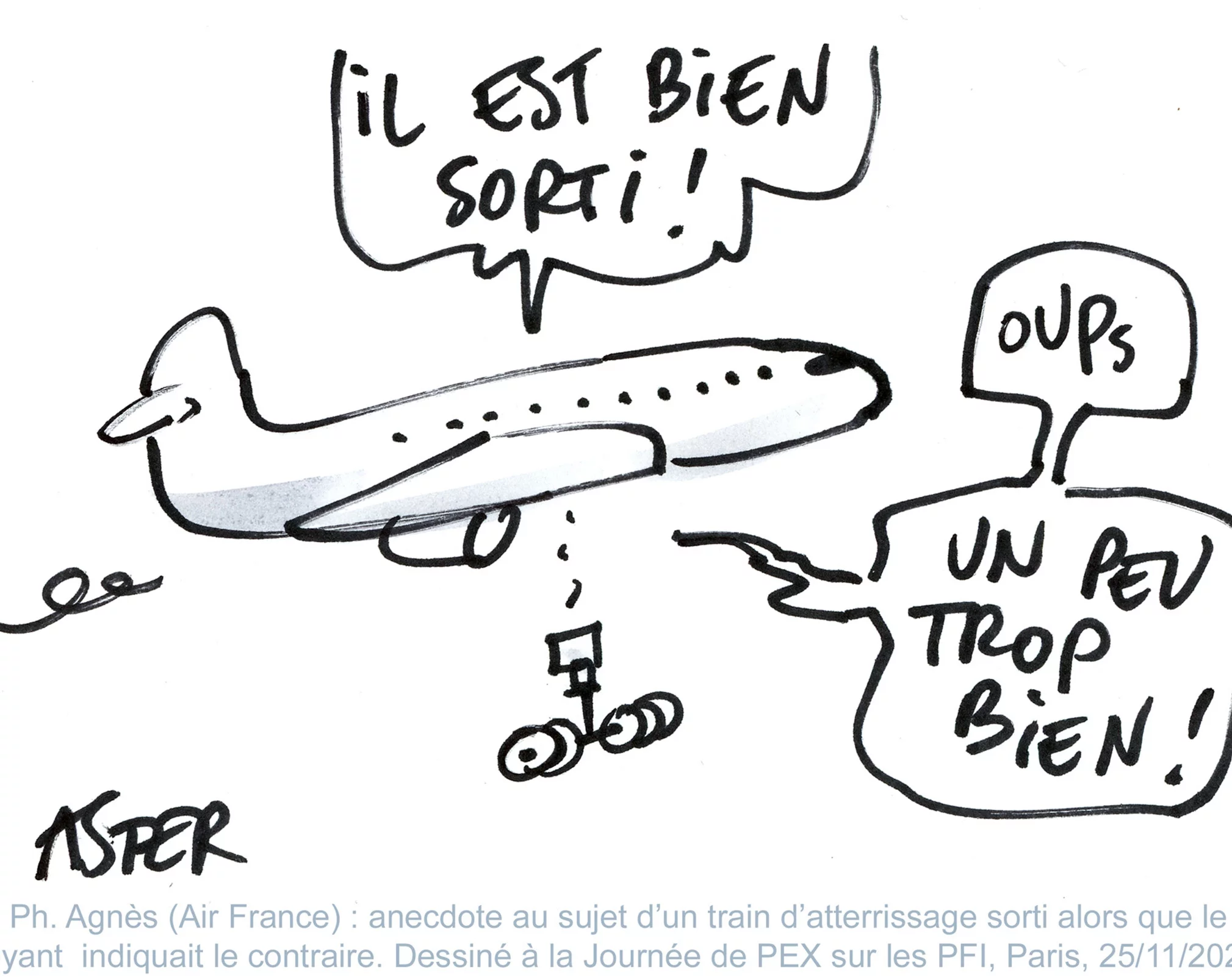 Facilitation graphique en direct sur la gestion des risques lors d'une convention corporate